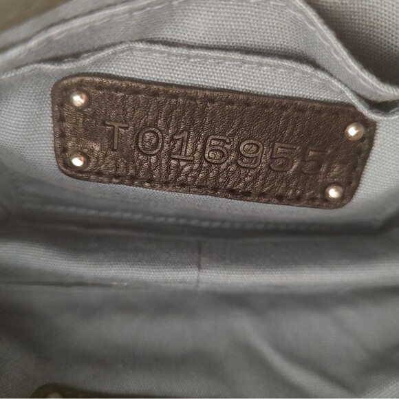 Lockheart vintage woven leather shoulder bag EUC - Picture 4 of 7